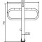 Passage and | car-park barrier | foldable with | triangular lock | hot-dip galvanized